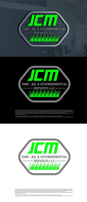 Logo-Design von uzzal100 für JCM Turf, Ag, & Environmental Services LLC | Design #31659322
