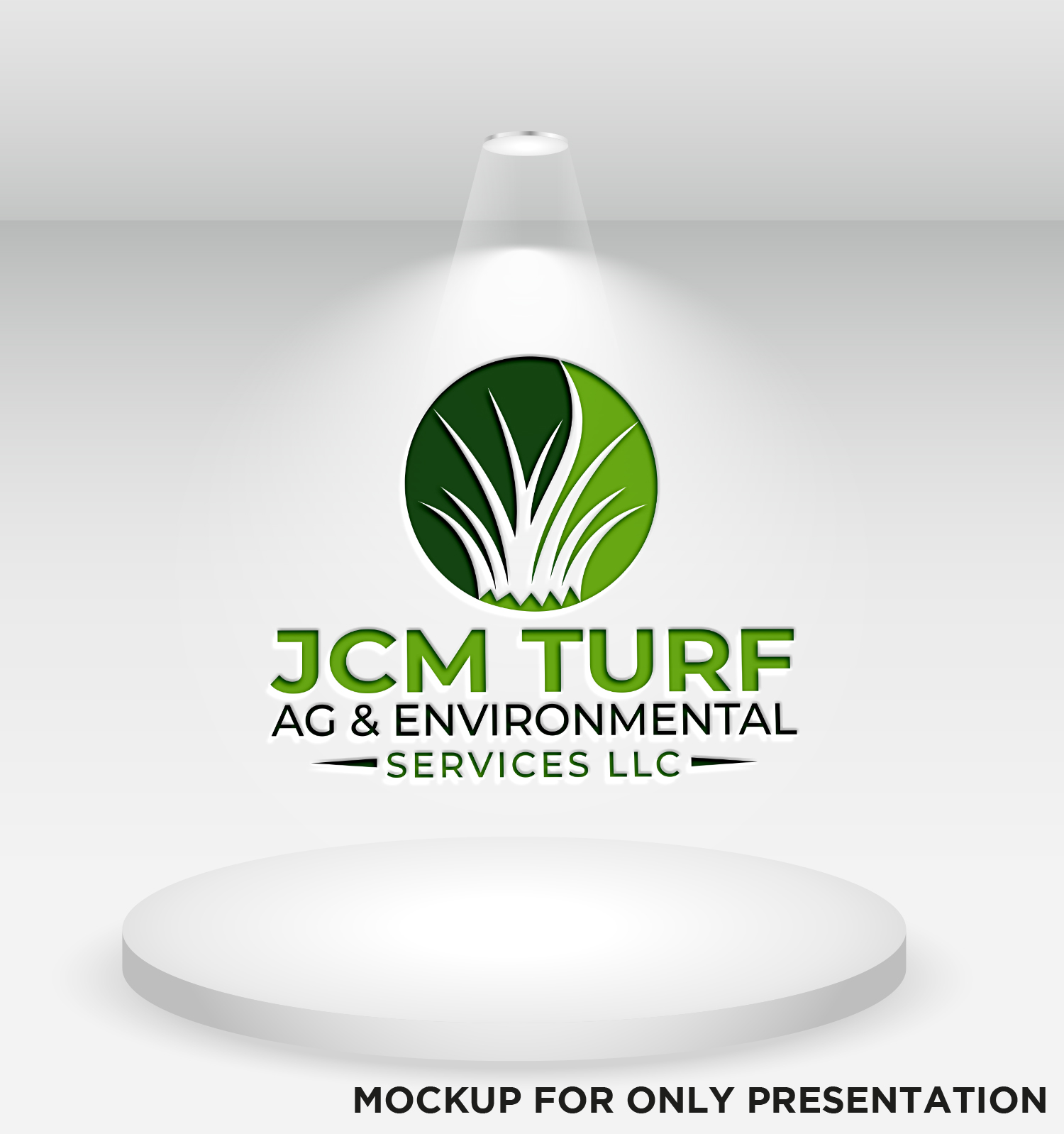 Logo Design by khadiga90 for JCM Turf, Ag, & Environmental Services LLC | Design #31651864
