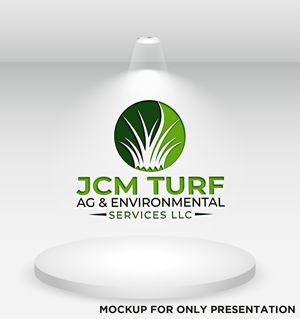Logo Design by khadiga90 for JCM Turf, Ag, & Environmental Services LLC | Design: #31651864