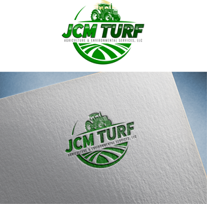 Logo-Design von Vibrix Media für JCM Turf, Ag, & Environmental Services LLC | Design #31667614