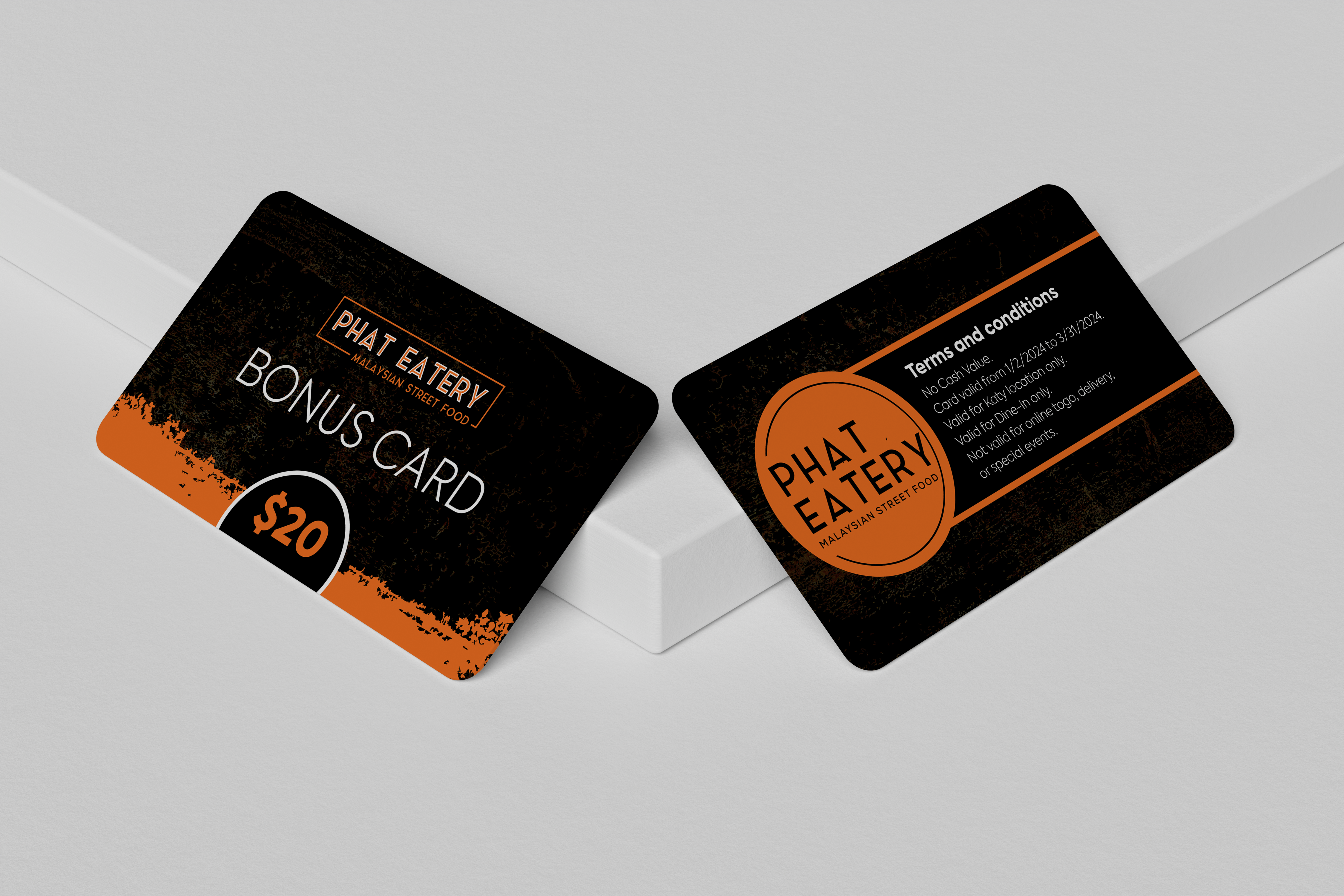 Karten-Design von Excellar Hub für Phat Kitchen | Design #31665588