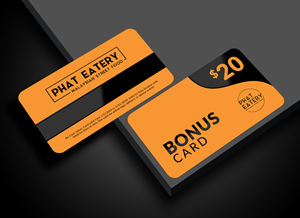 Card Design by Sun Moon Graphic Designer for Phat Kitchen | Design: #31654471