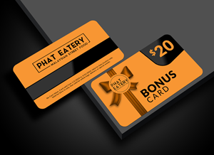 Card Design by Sun Moon Graphic Designer for Phat Kitchen | Design: #31654472