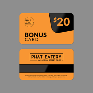 Card Design by Sun Moon Graphic Designer for Phat Kitchen | Design: #31659634
