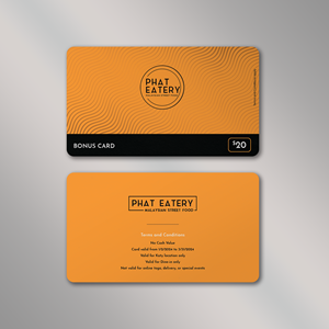 Card Design by Vishwa Basnayake for Phat Kitchen | Design: #31669846
