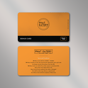 Card Design by Vishwa Basnayake for Phat Kitchen | Design: #31675248