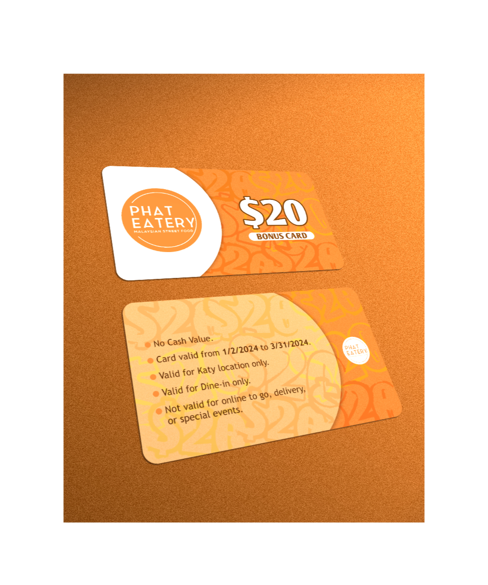 Card Design by PierMaxDesign for Phat Kitchen | Design #31654584
