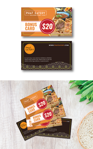 Card Design by Fajr. for Phat Kitchen | Design: #31660655