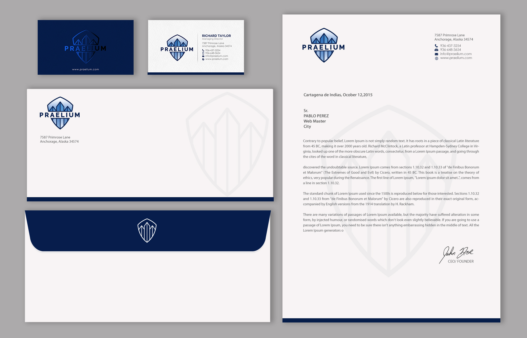 Letterhead Design by chandrayaan.creative for this project | Design #31669830