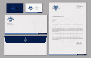 Letterhead Design for Praelium Corporate Stationery