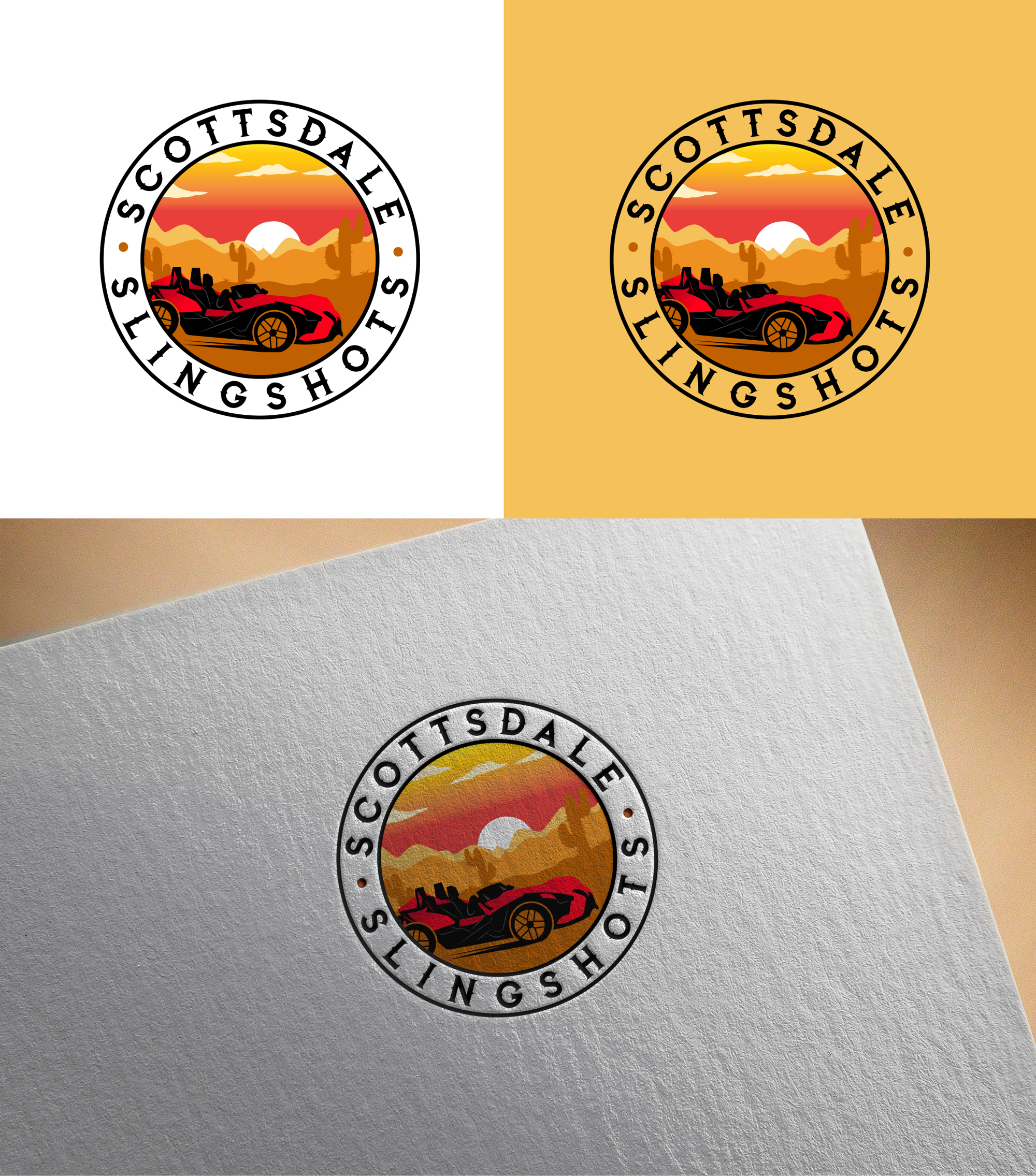 Logo Design by RA-bica for Scottsdale Slingshots  | Design #31671218