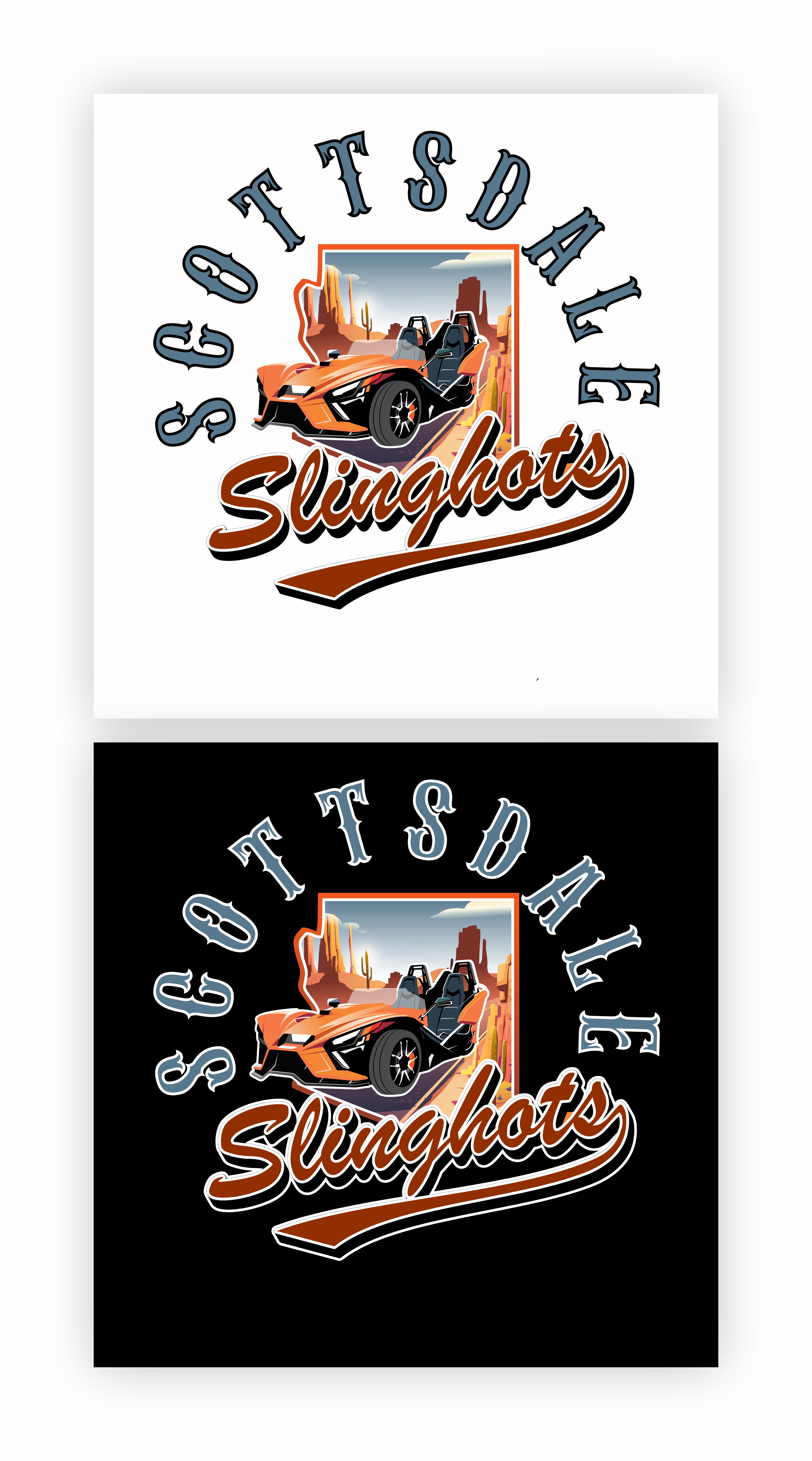 Logo Design by ucuame for Scottsdale Slingshots  | Design #31677465
