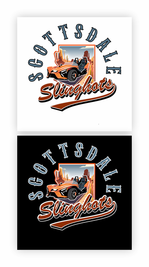 Logo Design by ucuame for Scottsdale Slingshots  | Design: #31677465