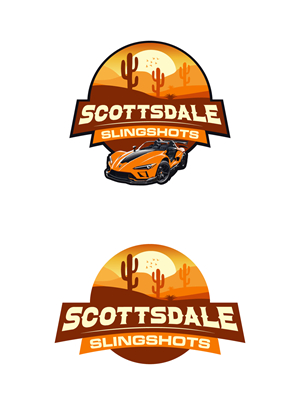 Logo Design by apik. for Scottsdale Slingshots  | Design: #31666924