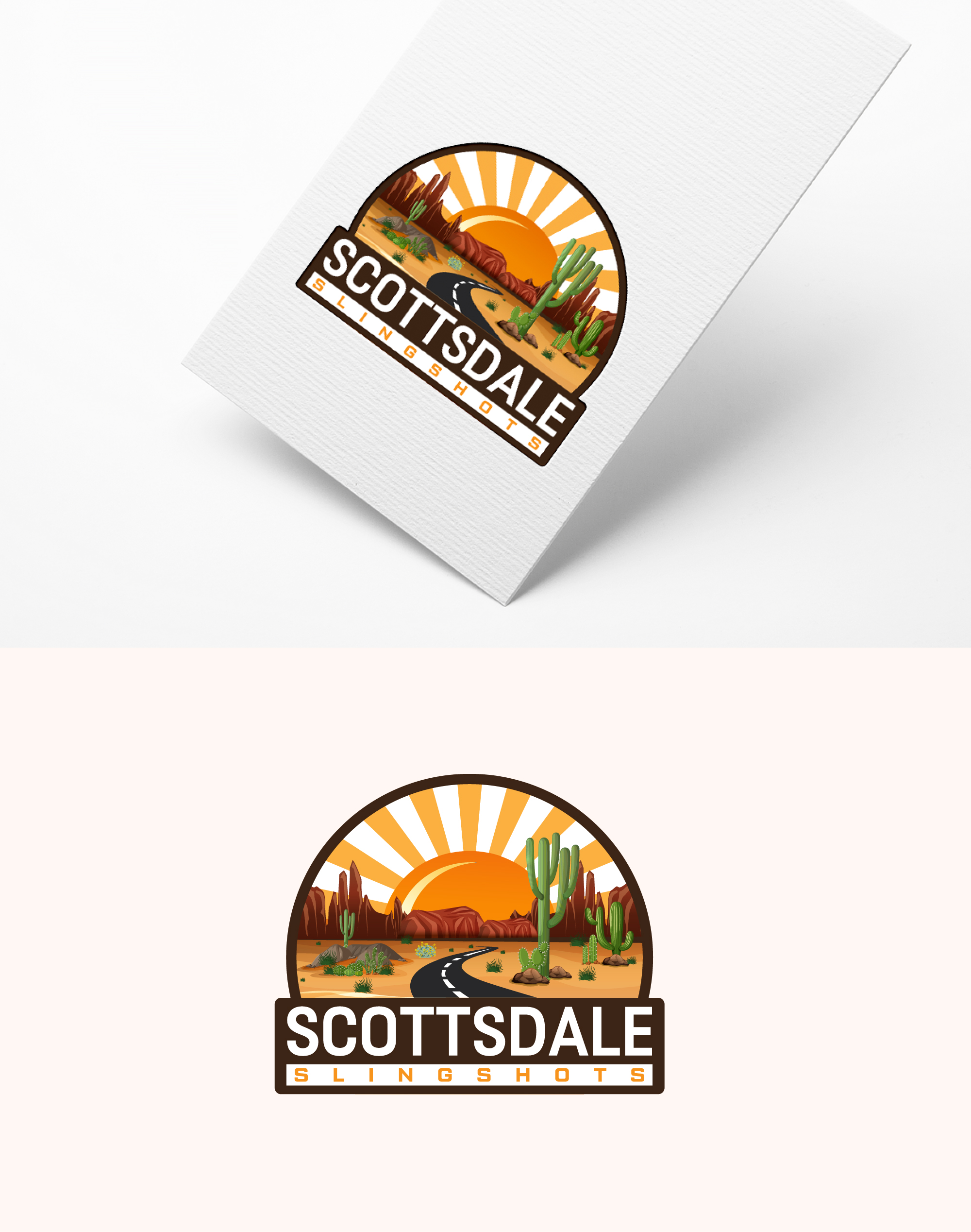 Logo Design by A K A S H for Scottsdale Slingshots  | Design #31933350