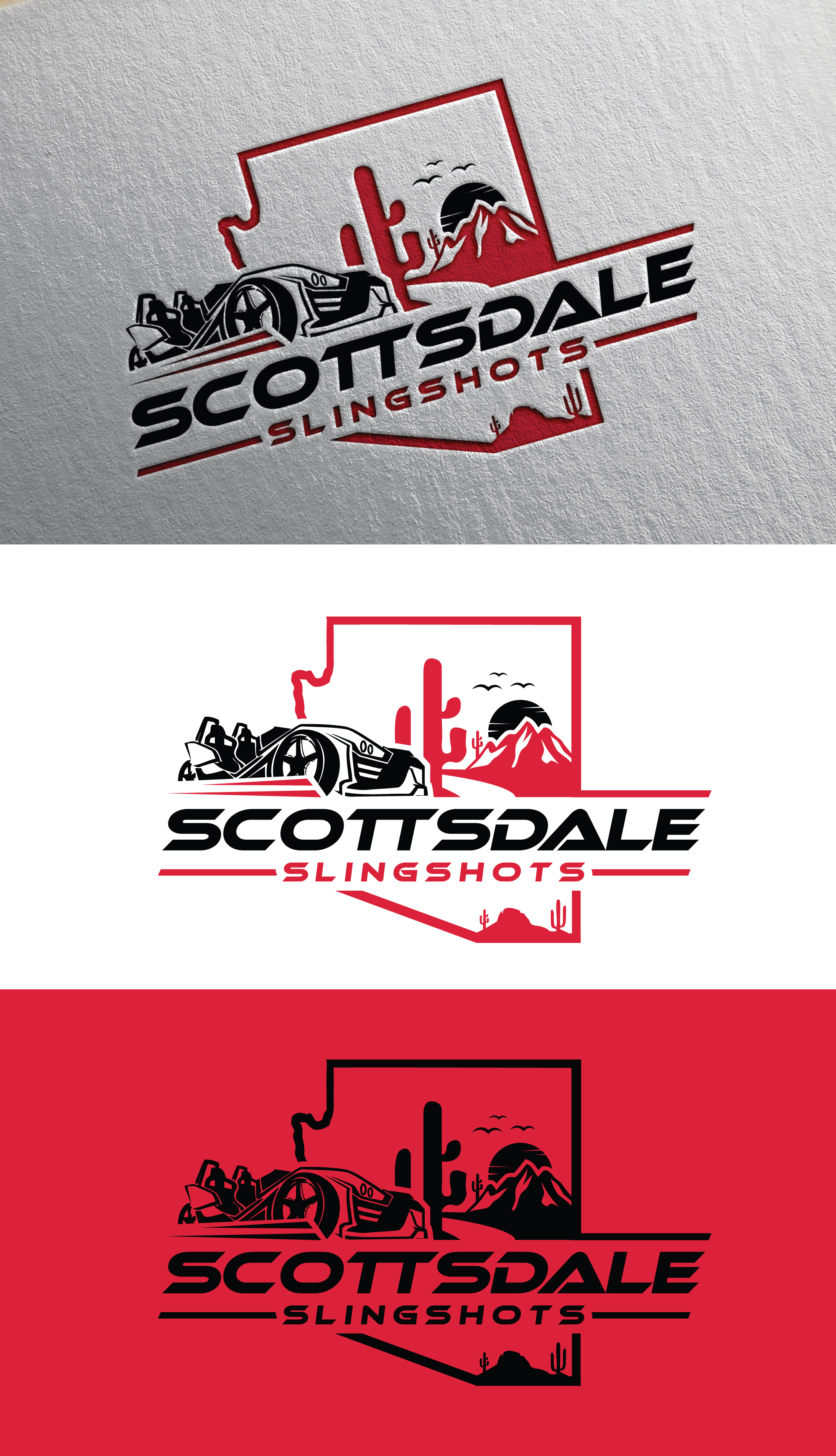 Logo Design by Anil Rasel for Scottsdale Slingshots  | Design #31653656
