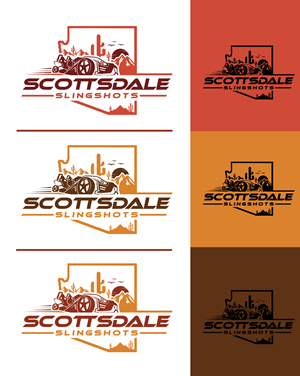 Logo-Design von Anil Rasel für Scottsdale Slingshots  | Design #31659056