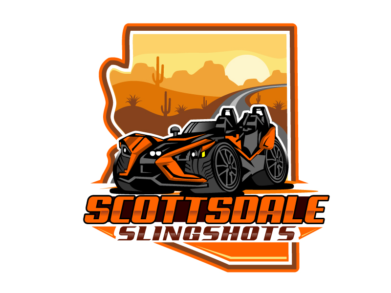 Logo Design by Dream Logo Design for Scottsdale Slingshots  | Design #31678591