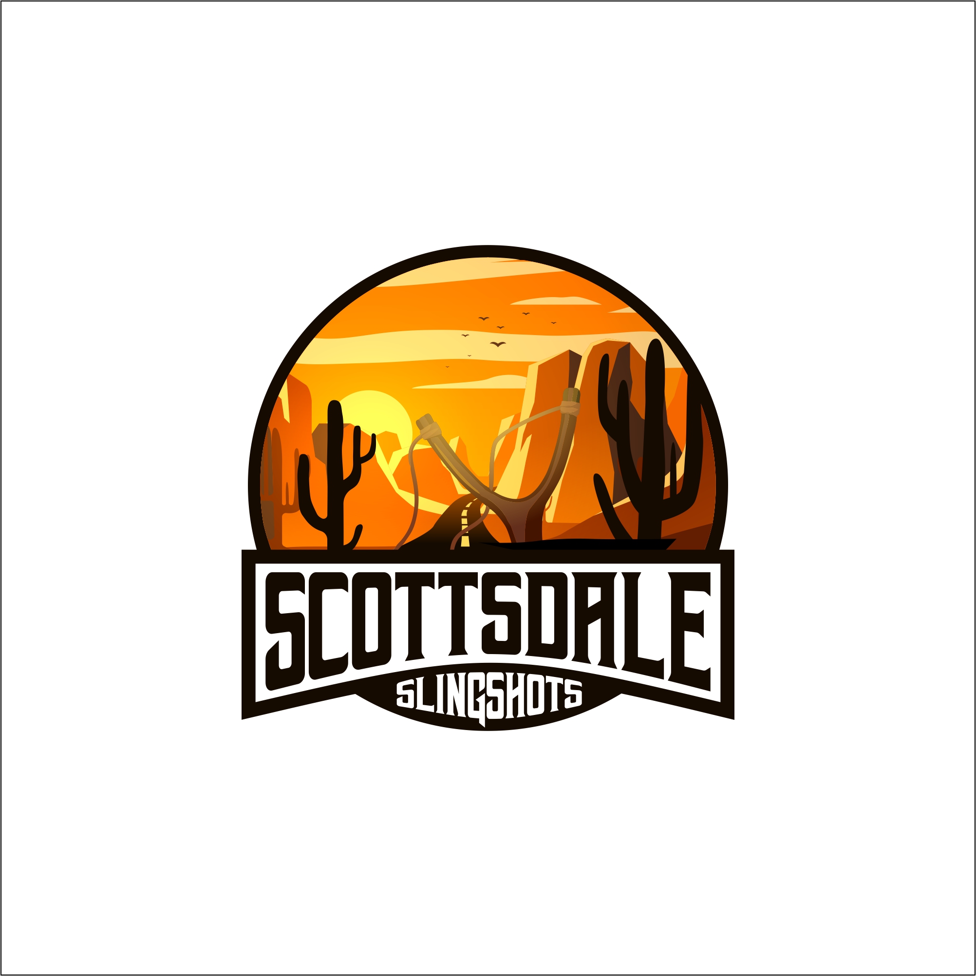Logo Design by agustian spades for Scottsdale Slingshots  | Design #31765298