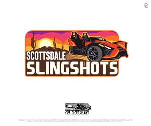Logo Design by D_Mantra for Scottsdale Slingshots  | Design: #31655672