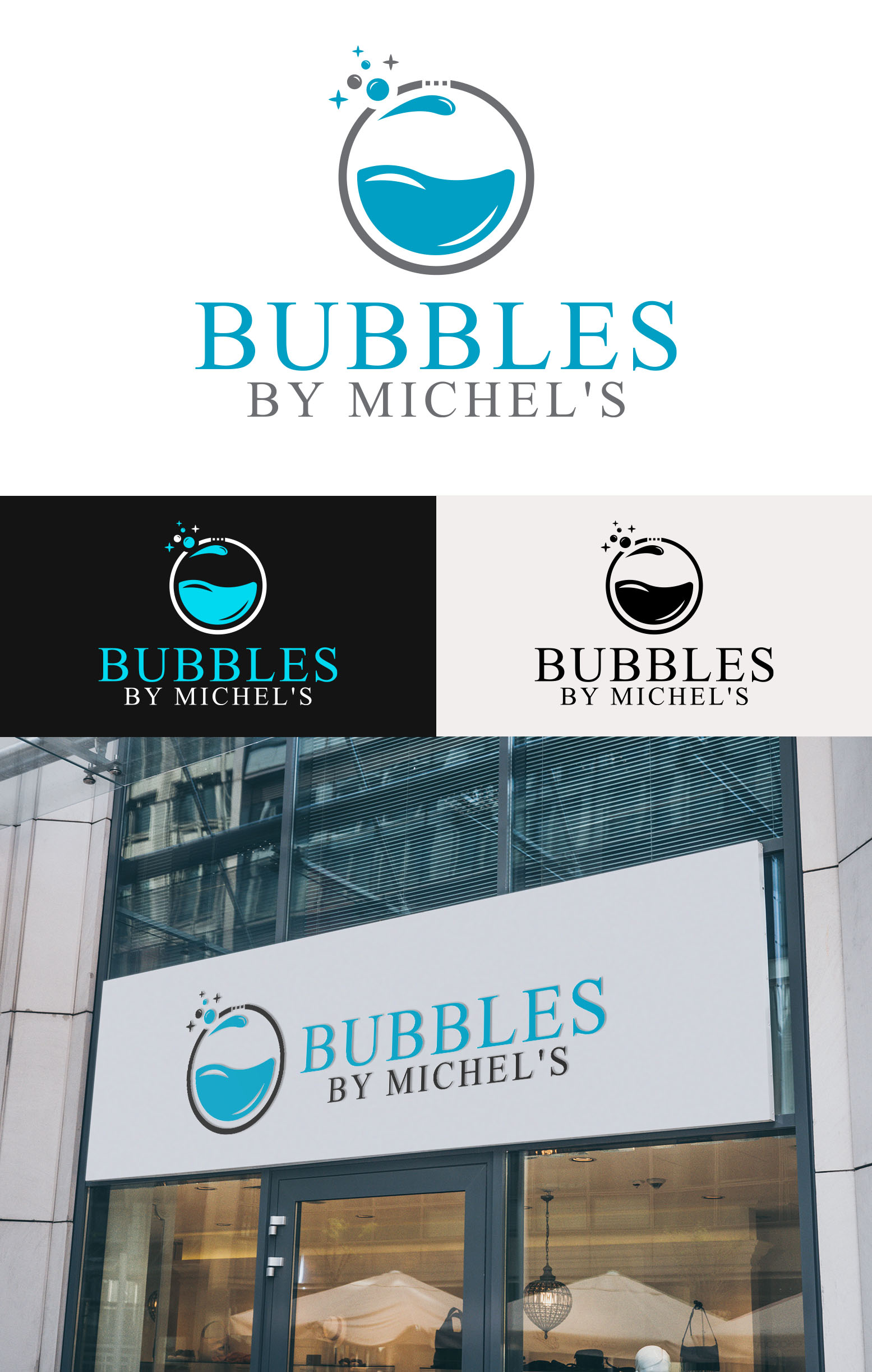 Logo Design by Design Athics for Michel's Dry Cleaners | Design #31656934