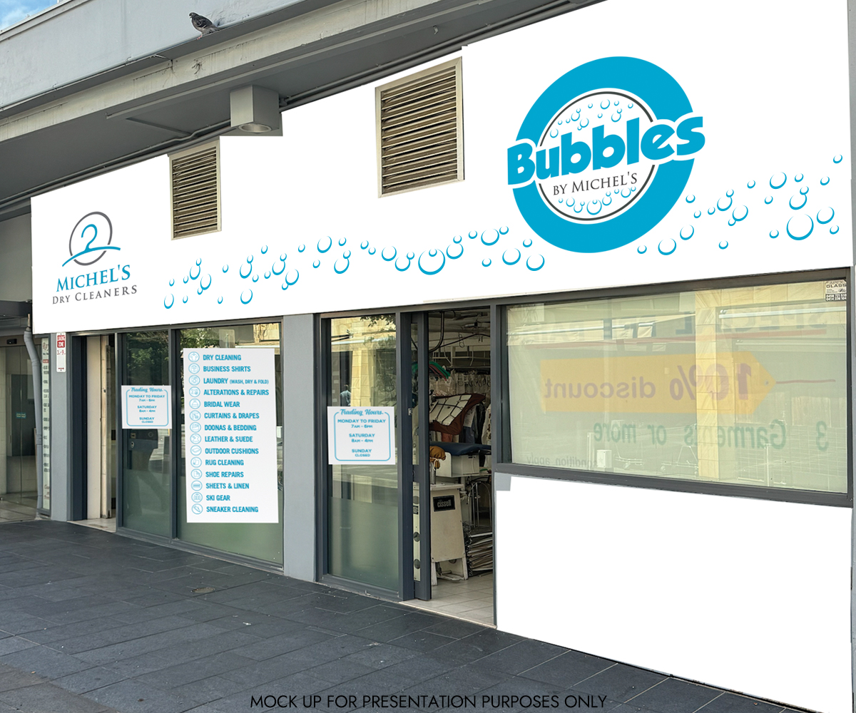 Logo Design by NancyTan for Michel's Dry Cleaners | Design #31662156