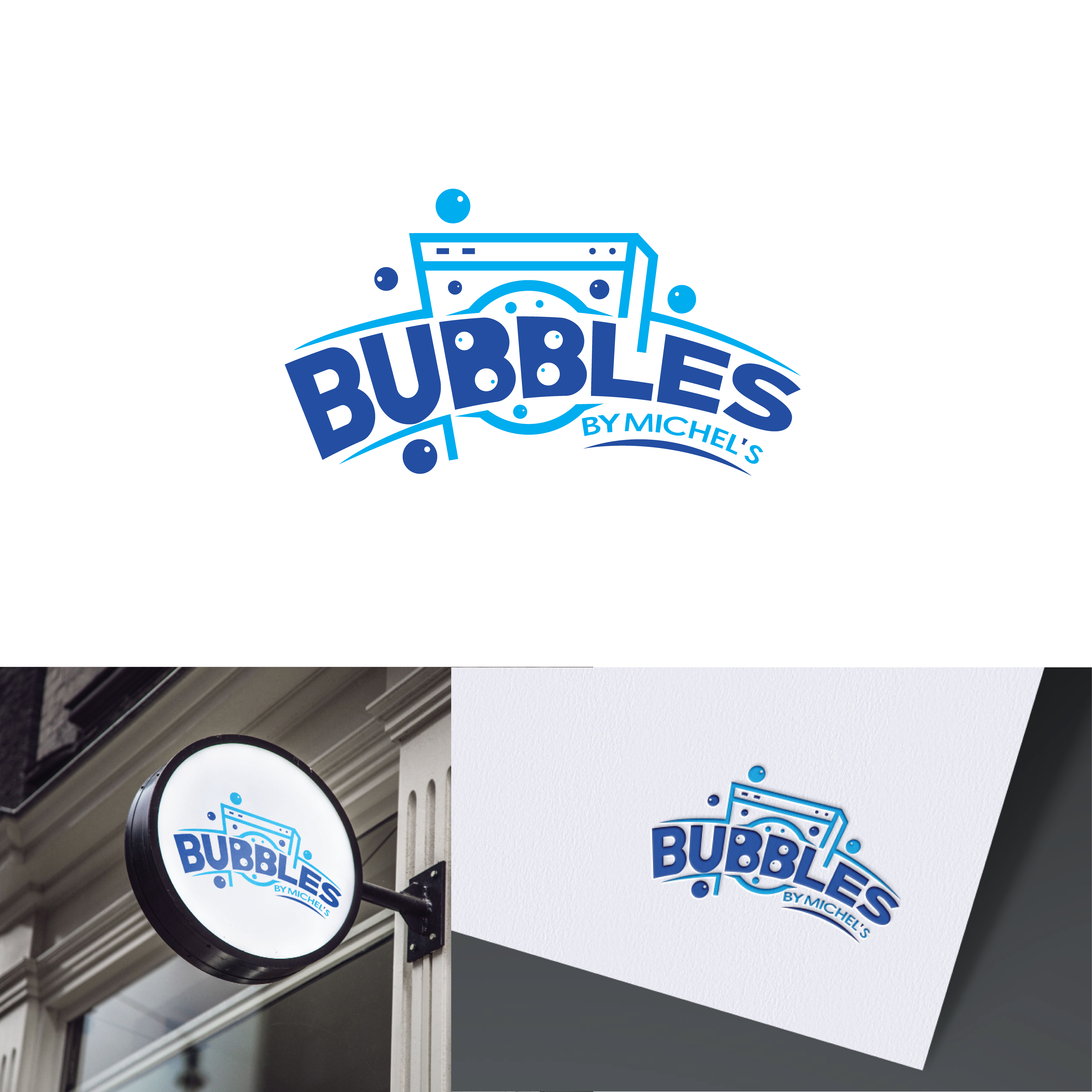 Logo Design by Suvendu.S for Michel's Dry Cleaners | Design #31671295