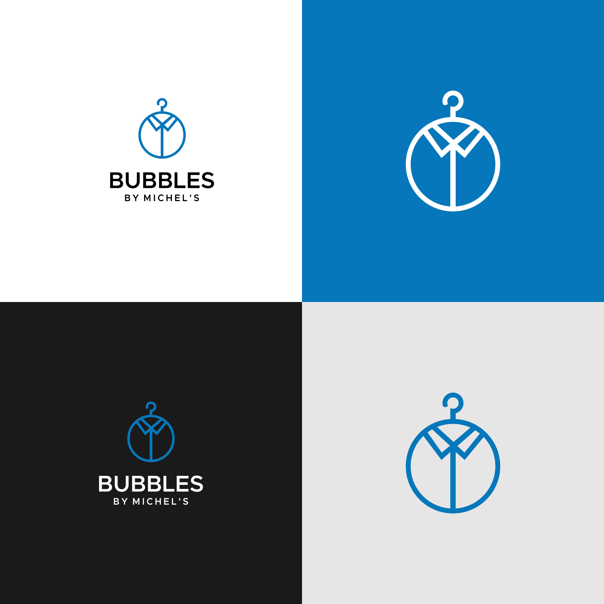 Logo Design by Bunglon_ for Michel's Dry Cleaners | Design #31655924