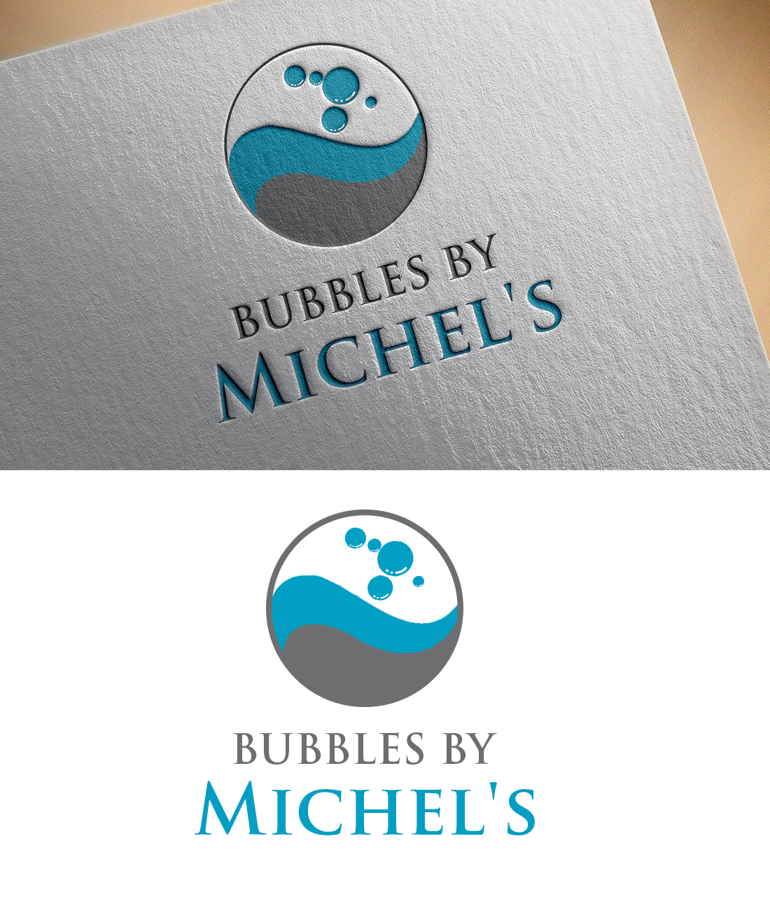 Logo Design by SR Creations. for Michel's Dry Cleaners | Design #31661241