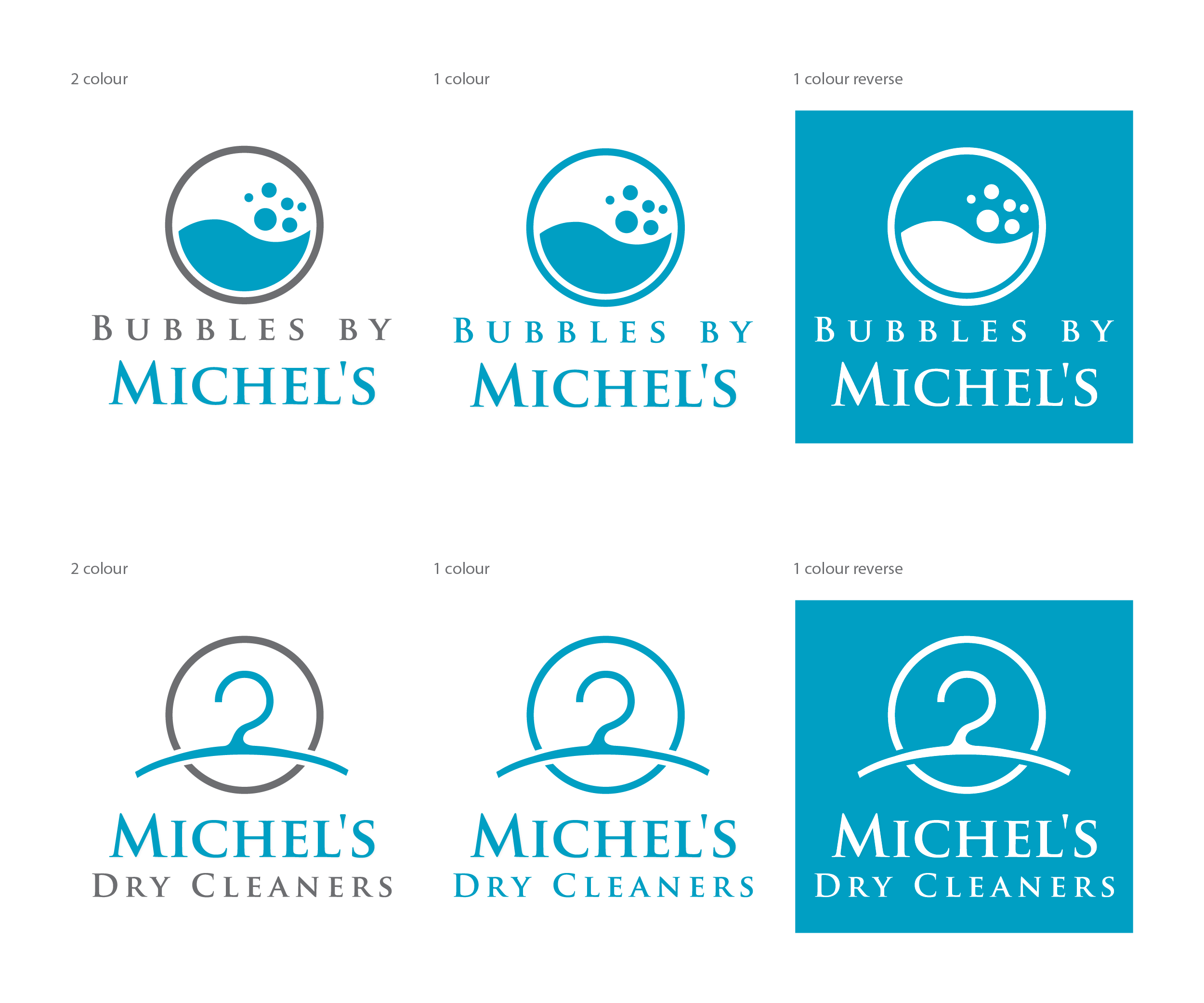 Logo Design by Lioness Designs for Michel's Dry Cleaners | Design #31654592