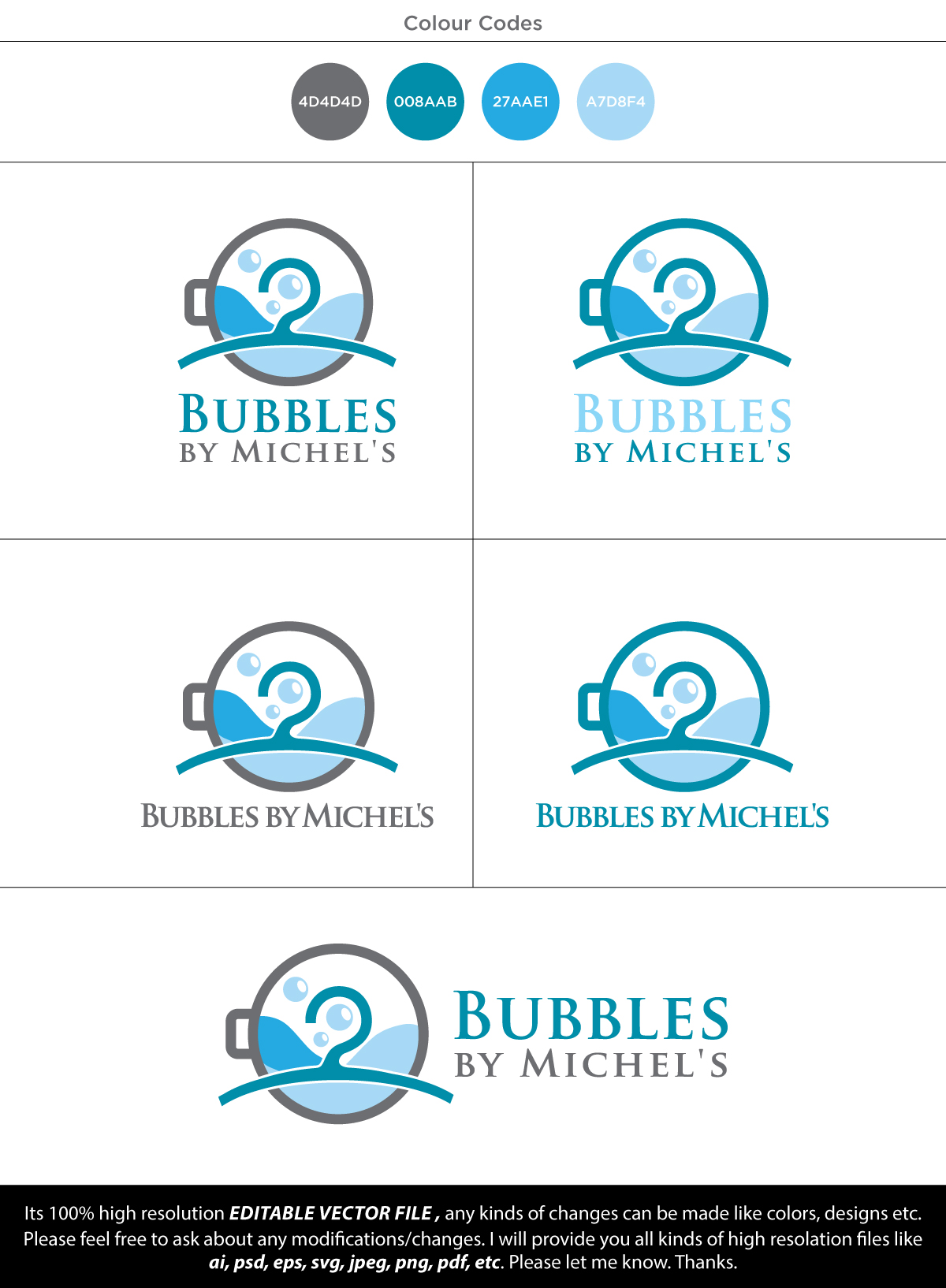 Logo Design by FireflyArt for Michel's Dry Cleaners | Design #31657924