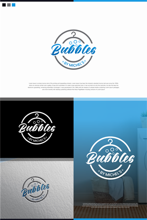 Logo Design by TULLUS STUDIO™ for Michel's Dry Cleaners | Design: #31659339