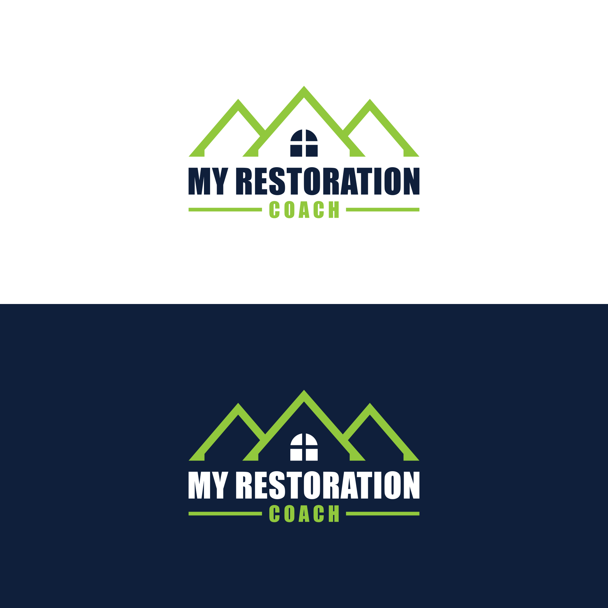 Logo Design by Bunglon_ for My Restoration Coach | Design #31673107