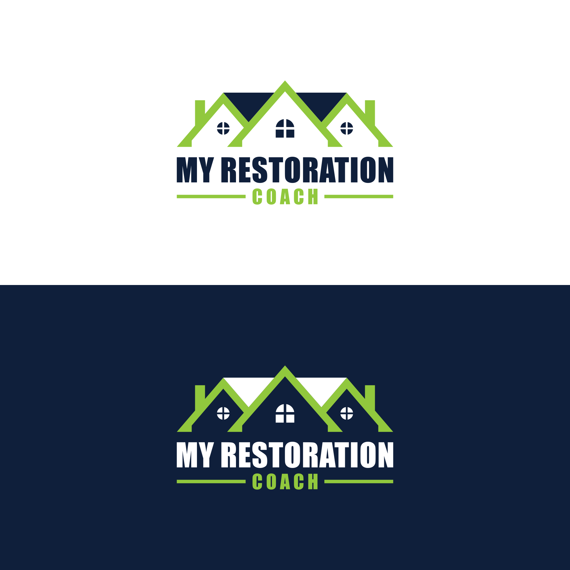 Logo Design by Bunglon_ for My Restoration Coach | Design #31673229