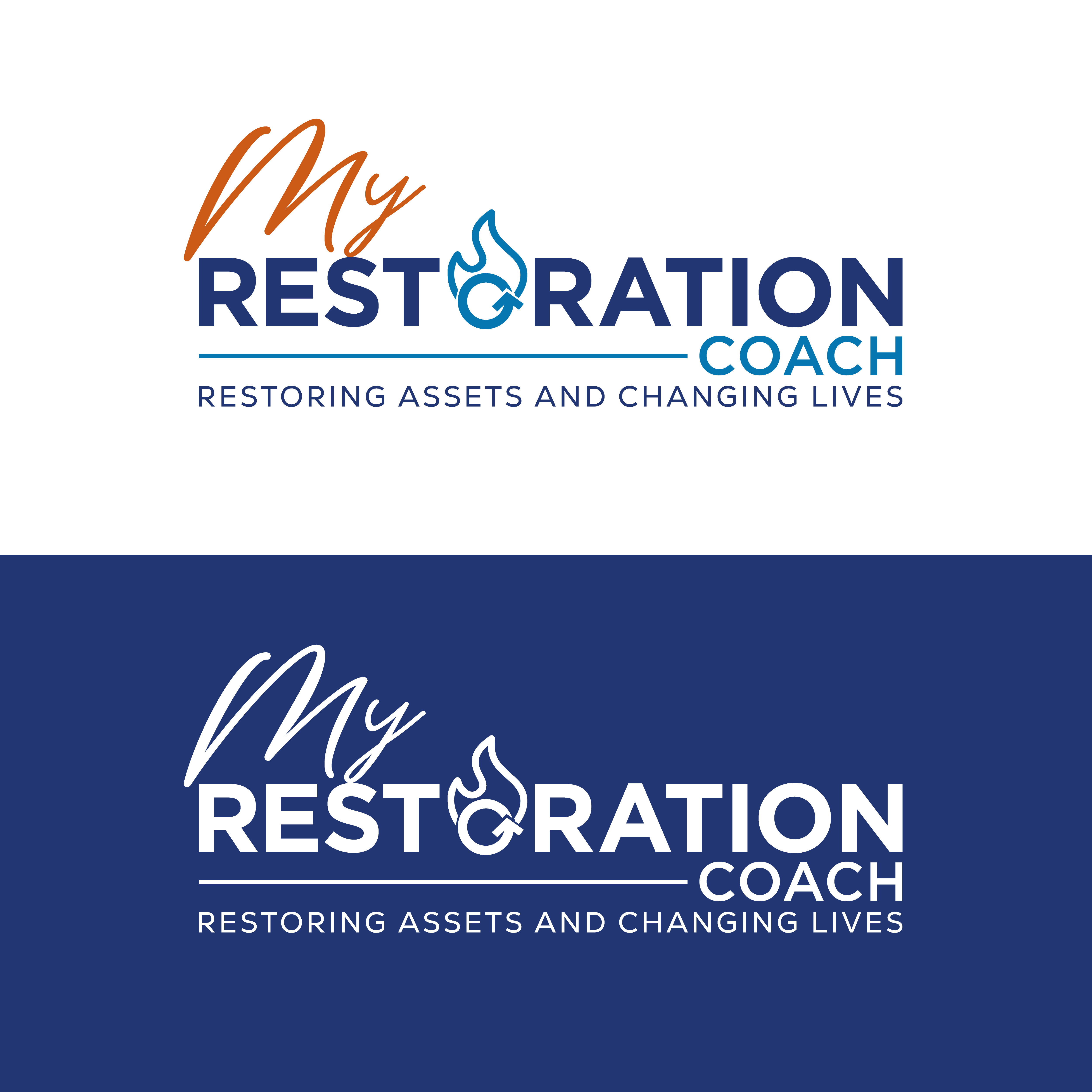 Logo Design by M Art & Design for My Restoration Coach | Design #31656993