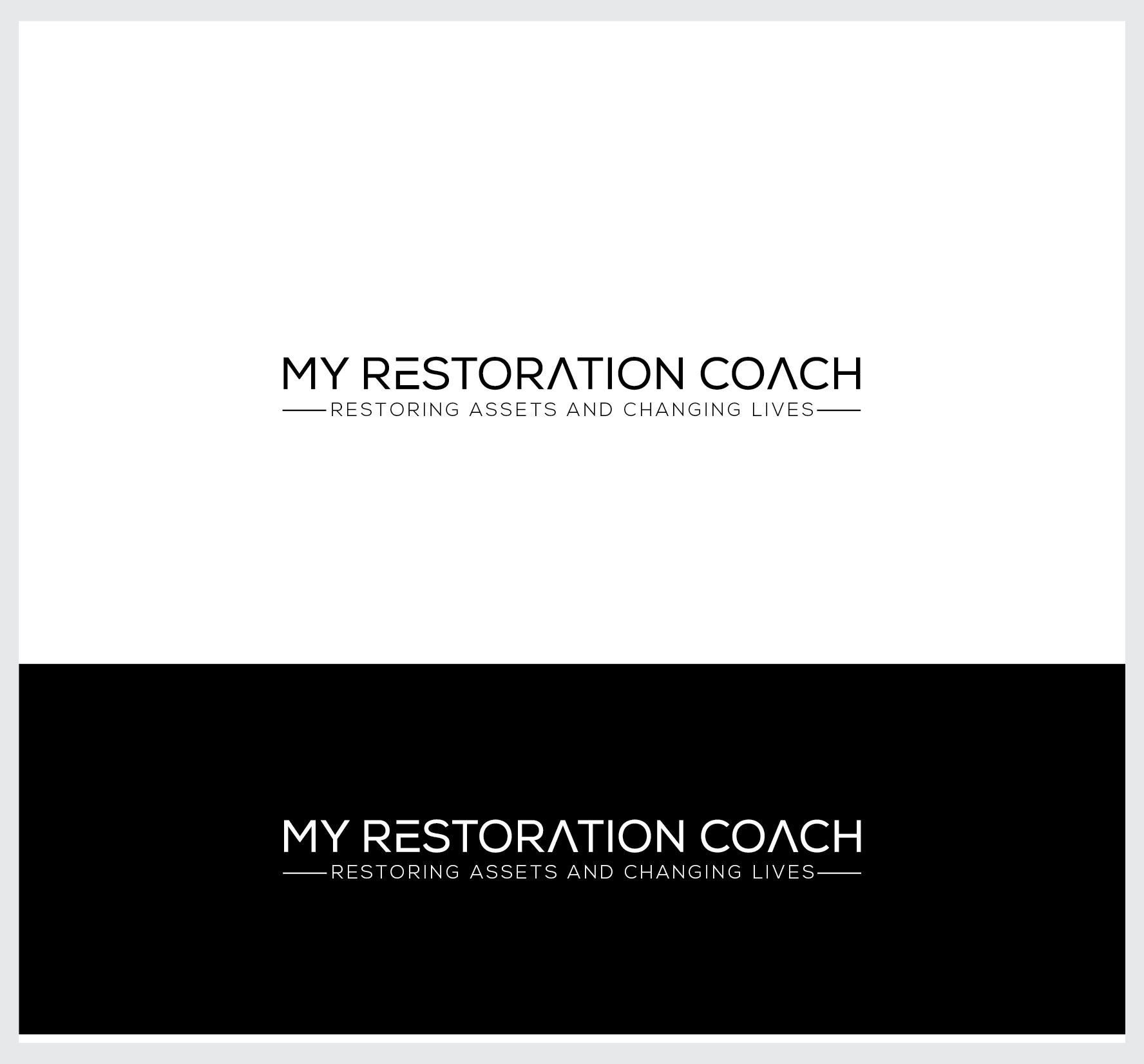 Logo Design by angelonyamu for My Restoration Coach | Design #31655025
