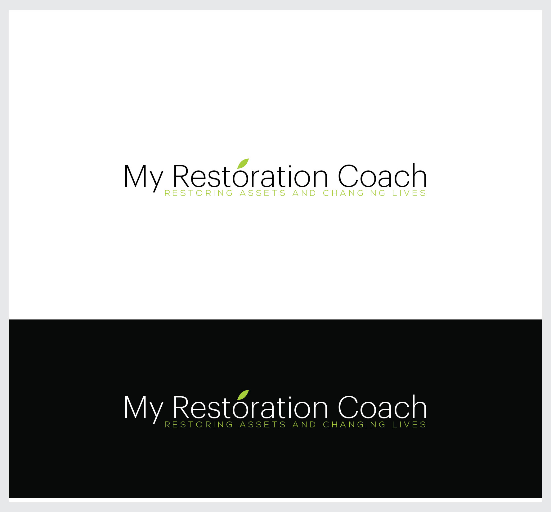 Logo Design by angelonyamu for My Restoration Coach | Design #31655043