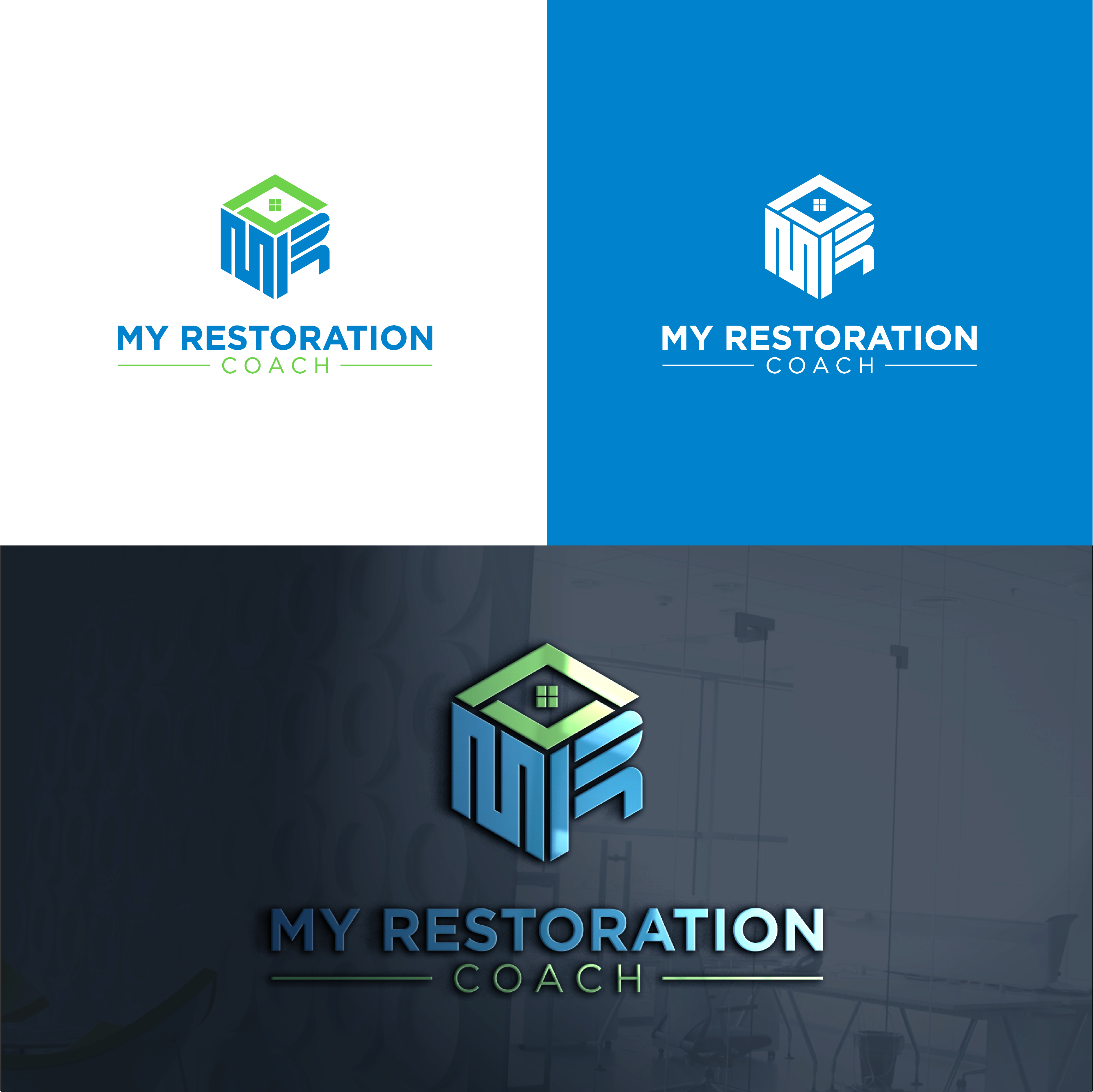 Logo Design by The Lion Studios for My Restoration Coach | Design #31661754