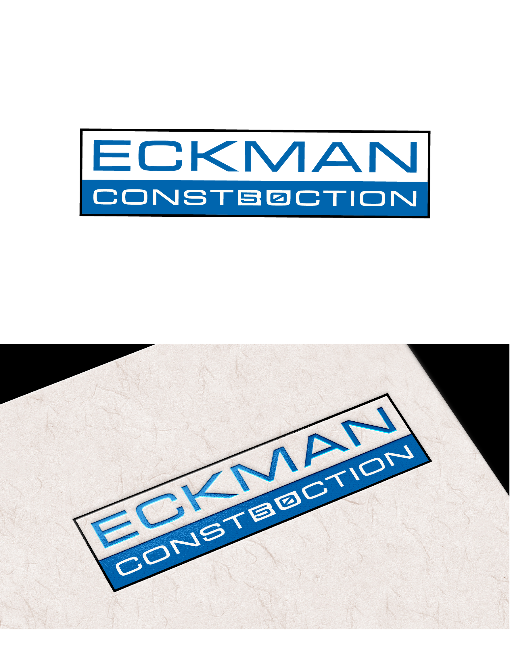 Logo Design by Fezy Design Studio for Eckman Construction | Design #31662980