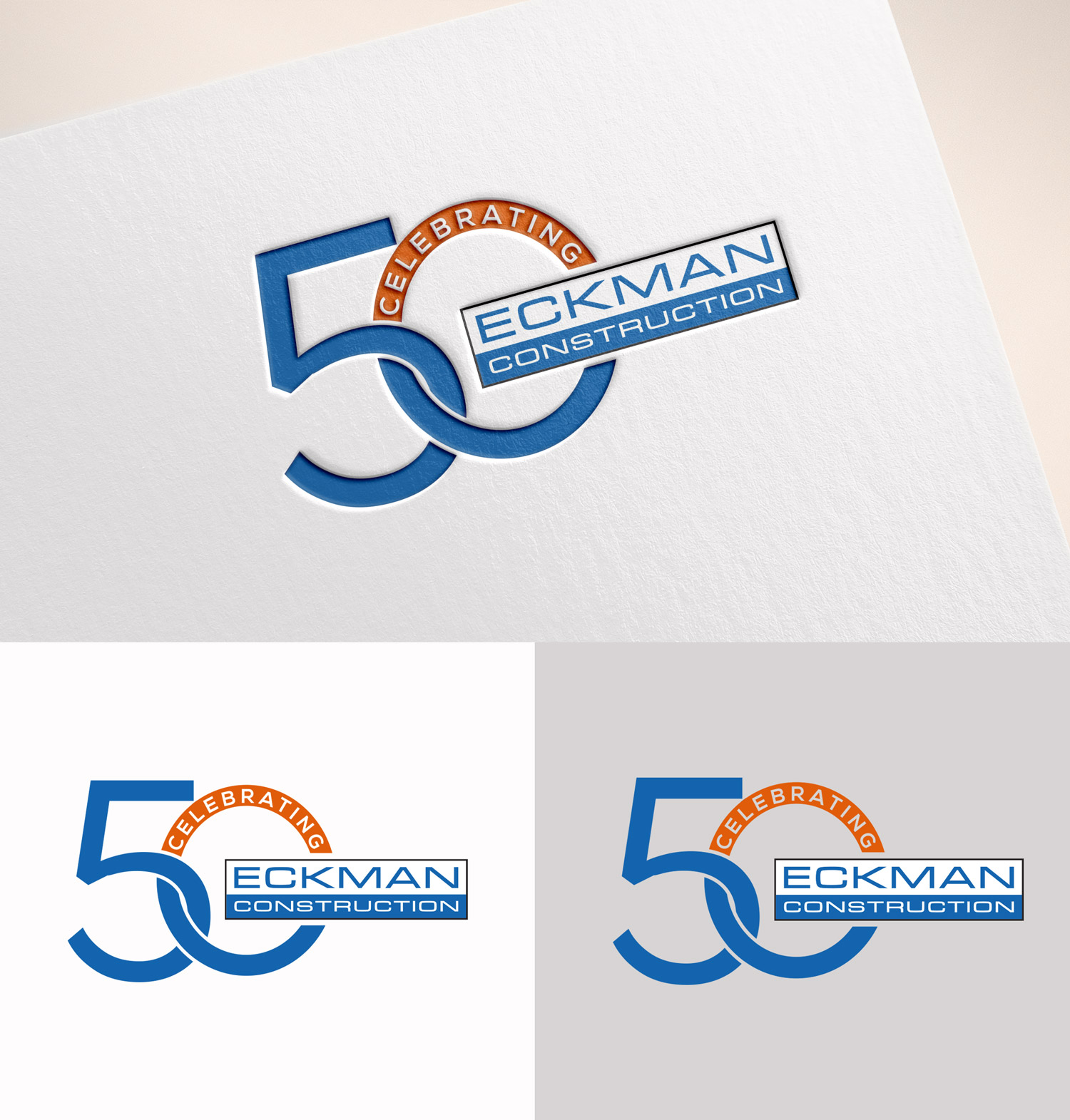 Logo Design by M Art & Design for Eckman Construction | Design #31660656