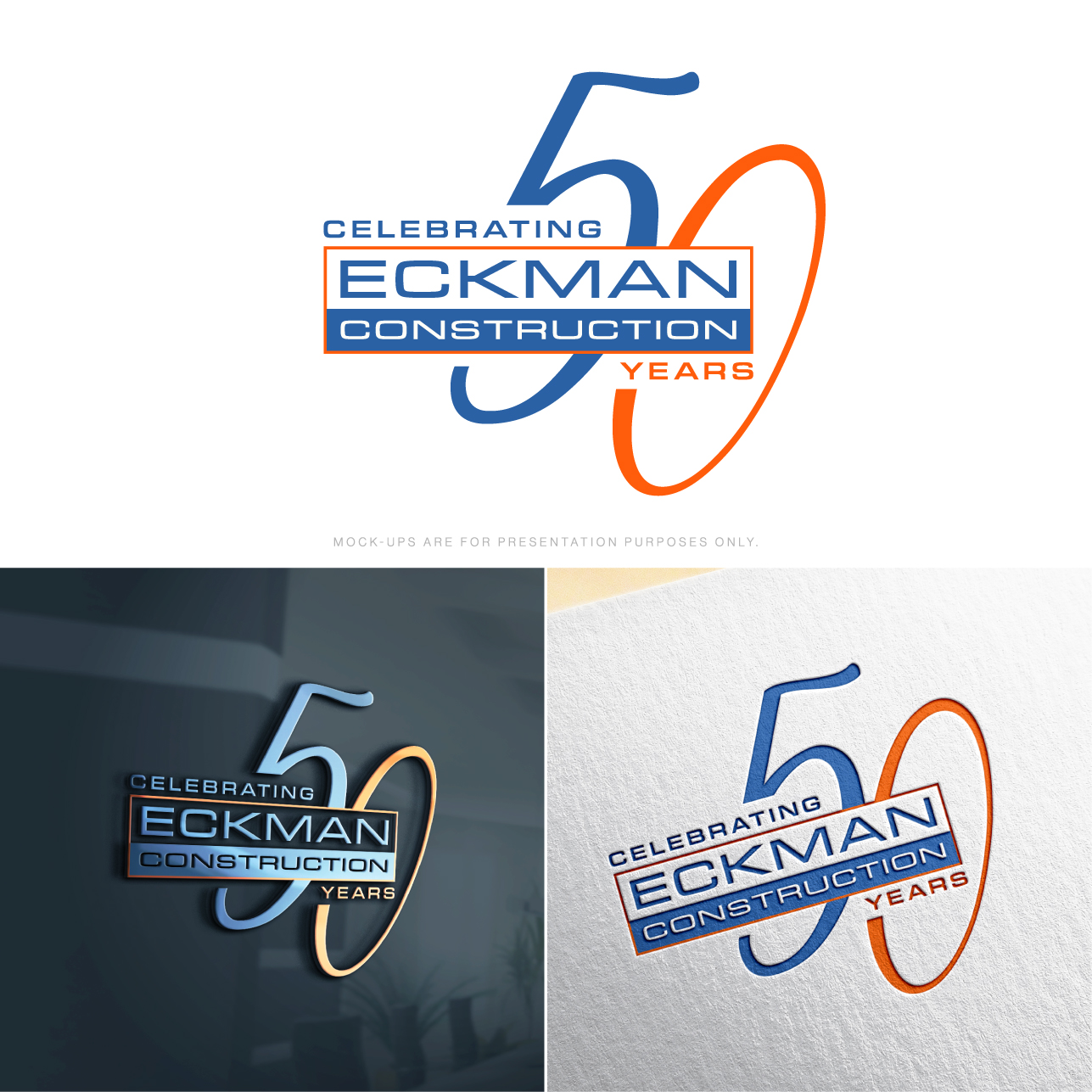 Logo Design by The Lion Studios for Eckman Construction | Design #31663164