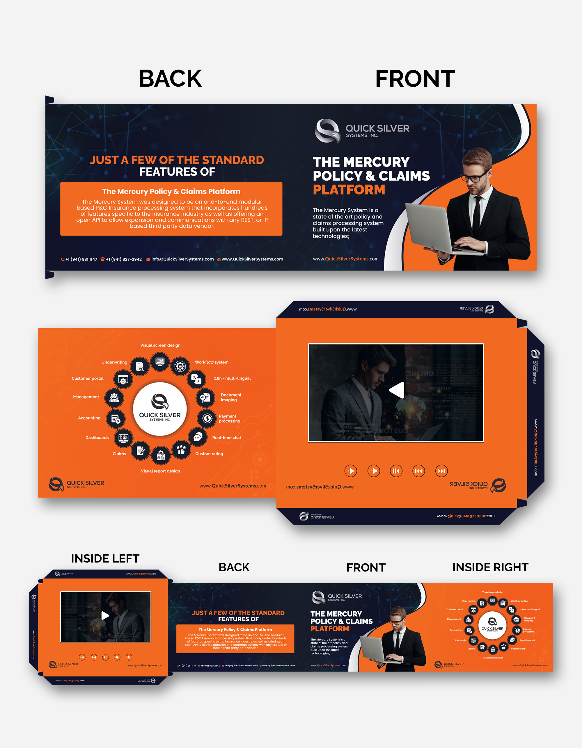 Print-Design von debdesign für Quick Silver Systems Inc | Design #31702316