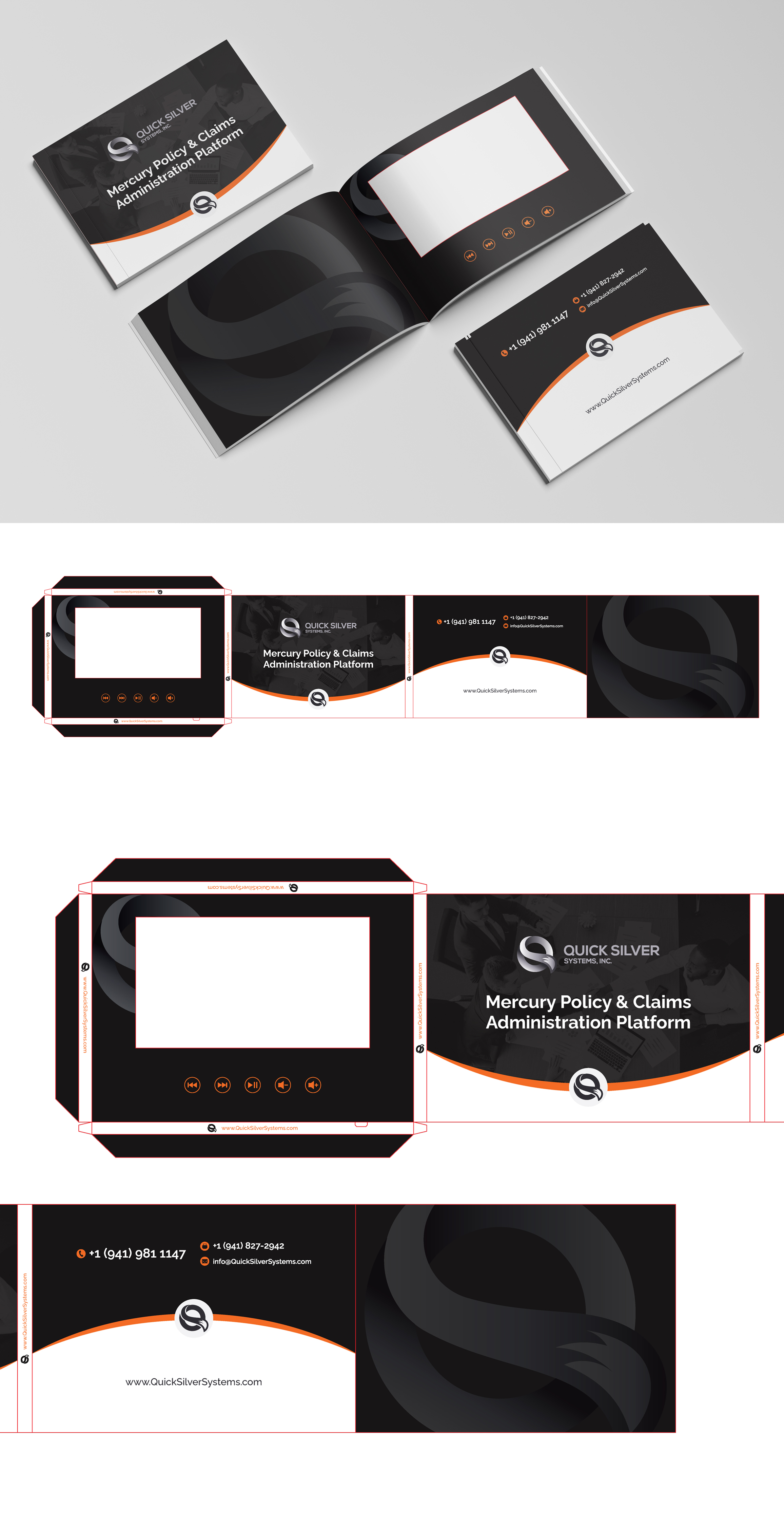 Print Design par vcreatived pour Quick Silver Systems Inc | Design #31695732