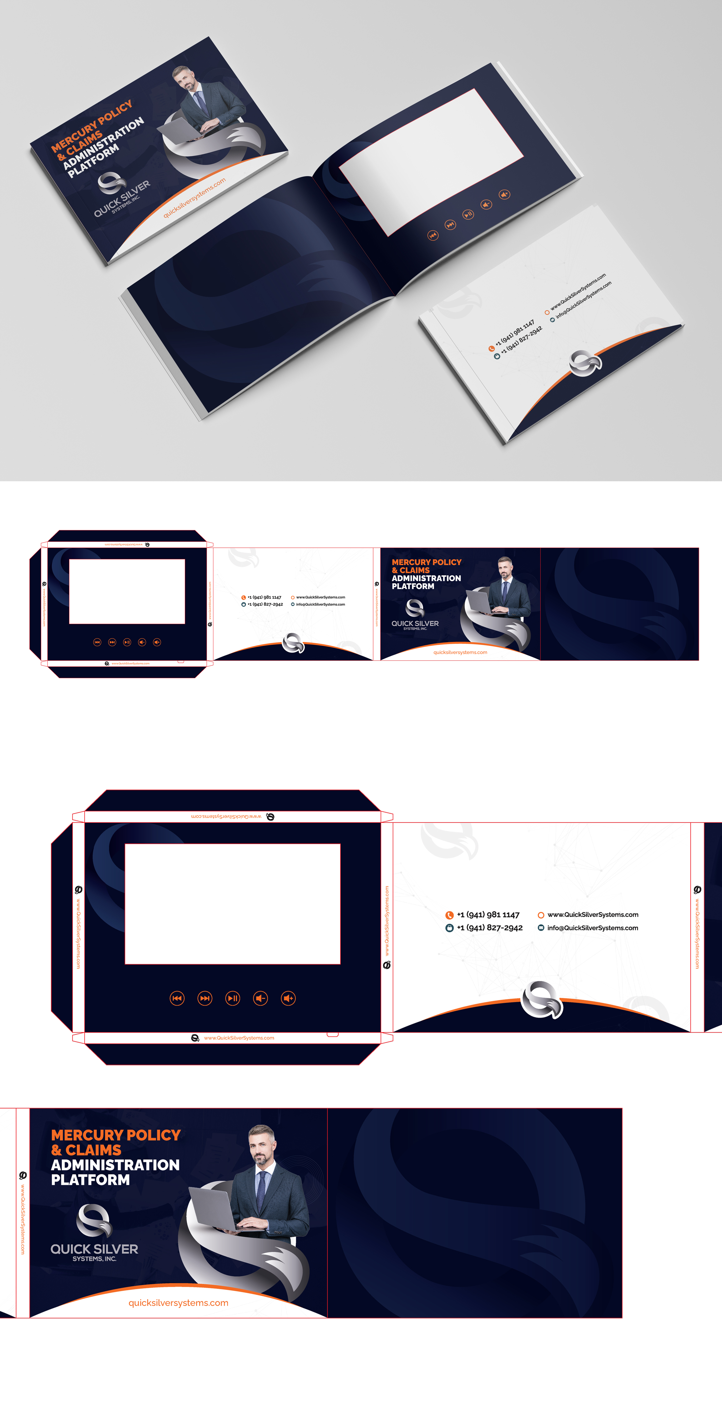 Print-Design von vcreatived für Quick Silver Systems Inc | Design: #31757424