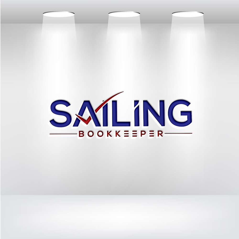 Logo Design by Uhm@design for Sailing Bookkeeper  | Design #31665334