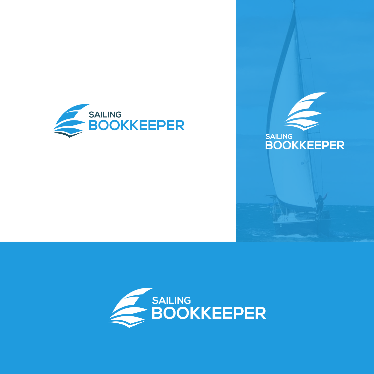 Logo-Design von JayaArt für Sailing Bookkeeper  | Design #31666829