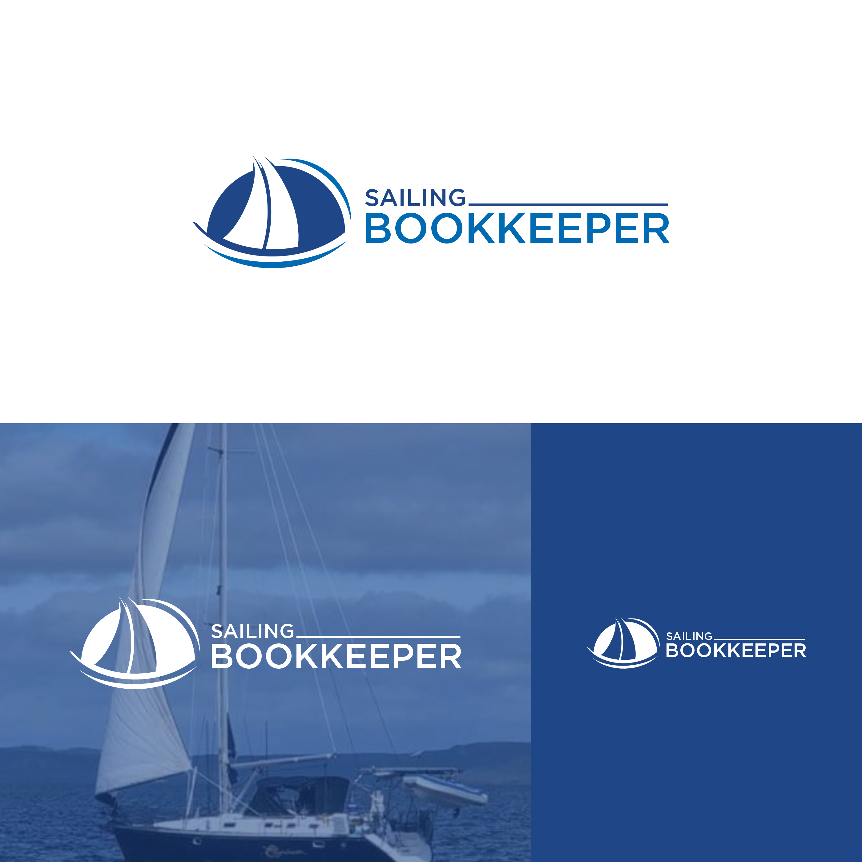 Logo Design by saesean for Sailing Bookkeeper  | Design #31671063