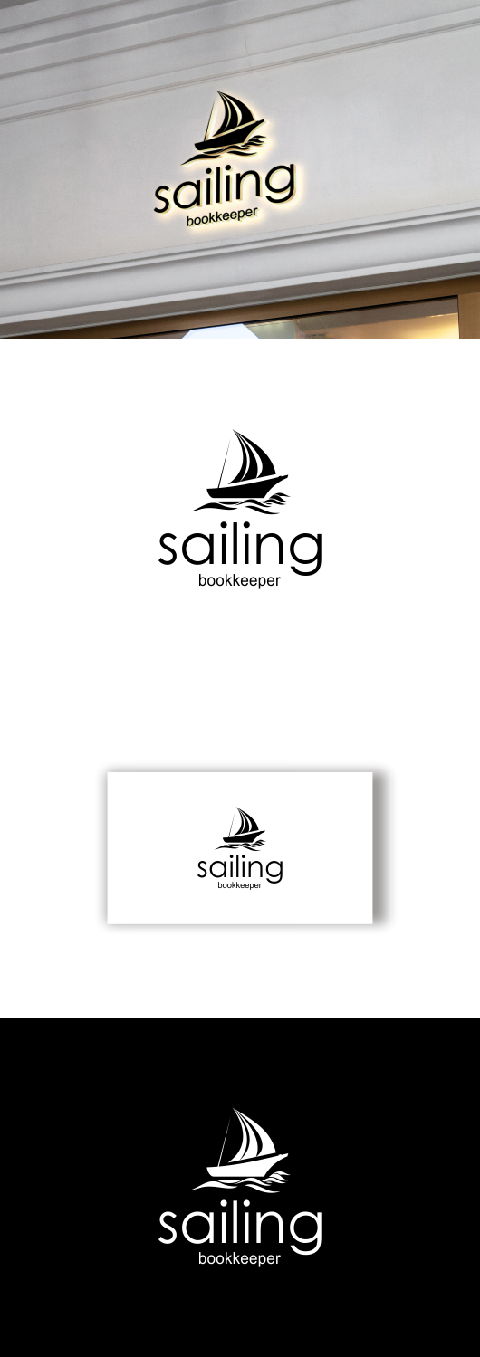 Logo Design by RikhaKusuma for Sailing Bookkeeper  | Design #31671361