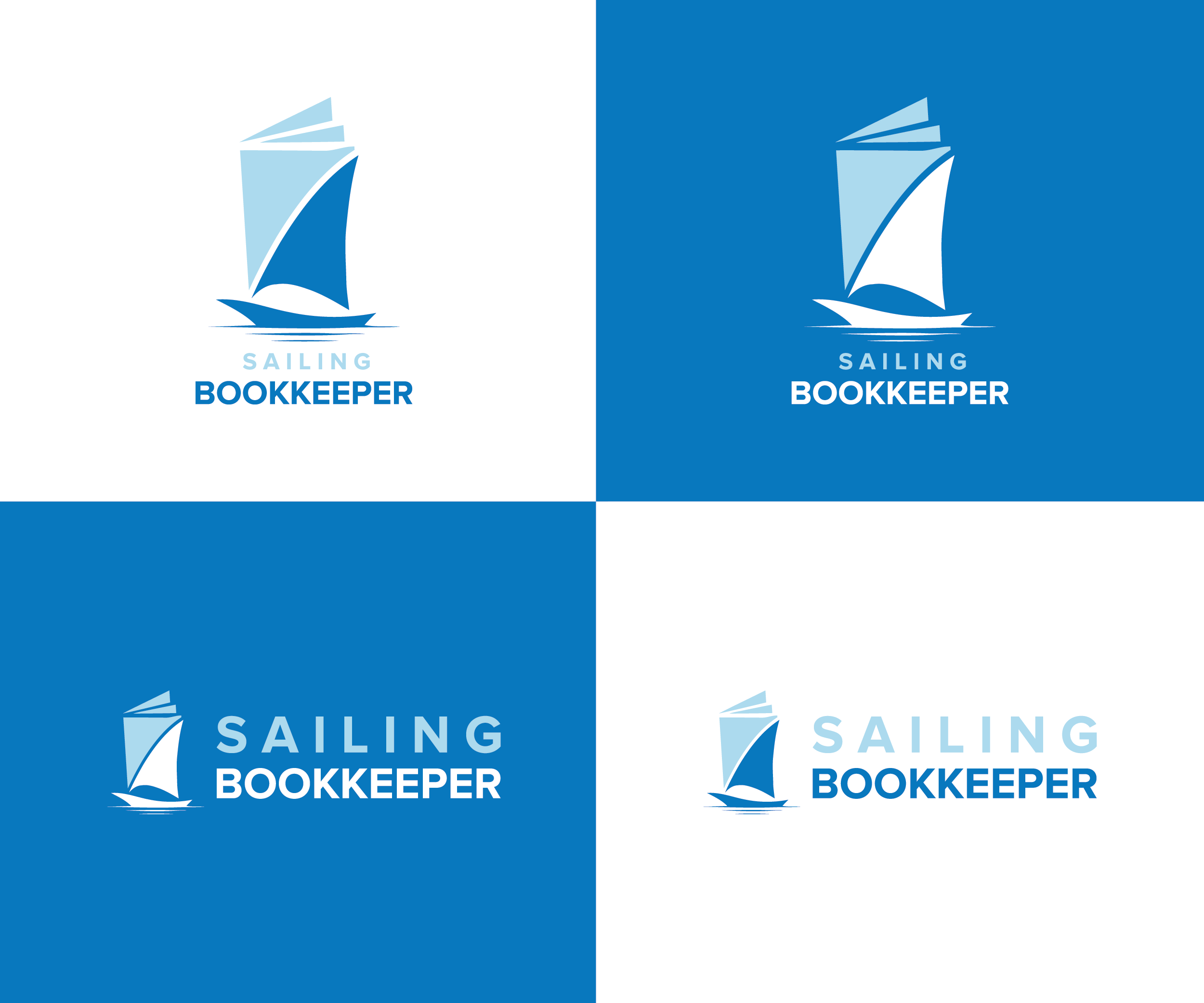 Logo Design by Lioness Designs for Sailing Bookkeeper  | Design #31666292
