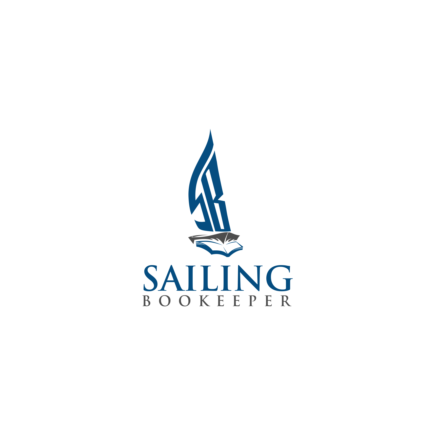 Logo Design by Arham Hidayat for Sailing Bookkeeper  | Design #31686116